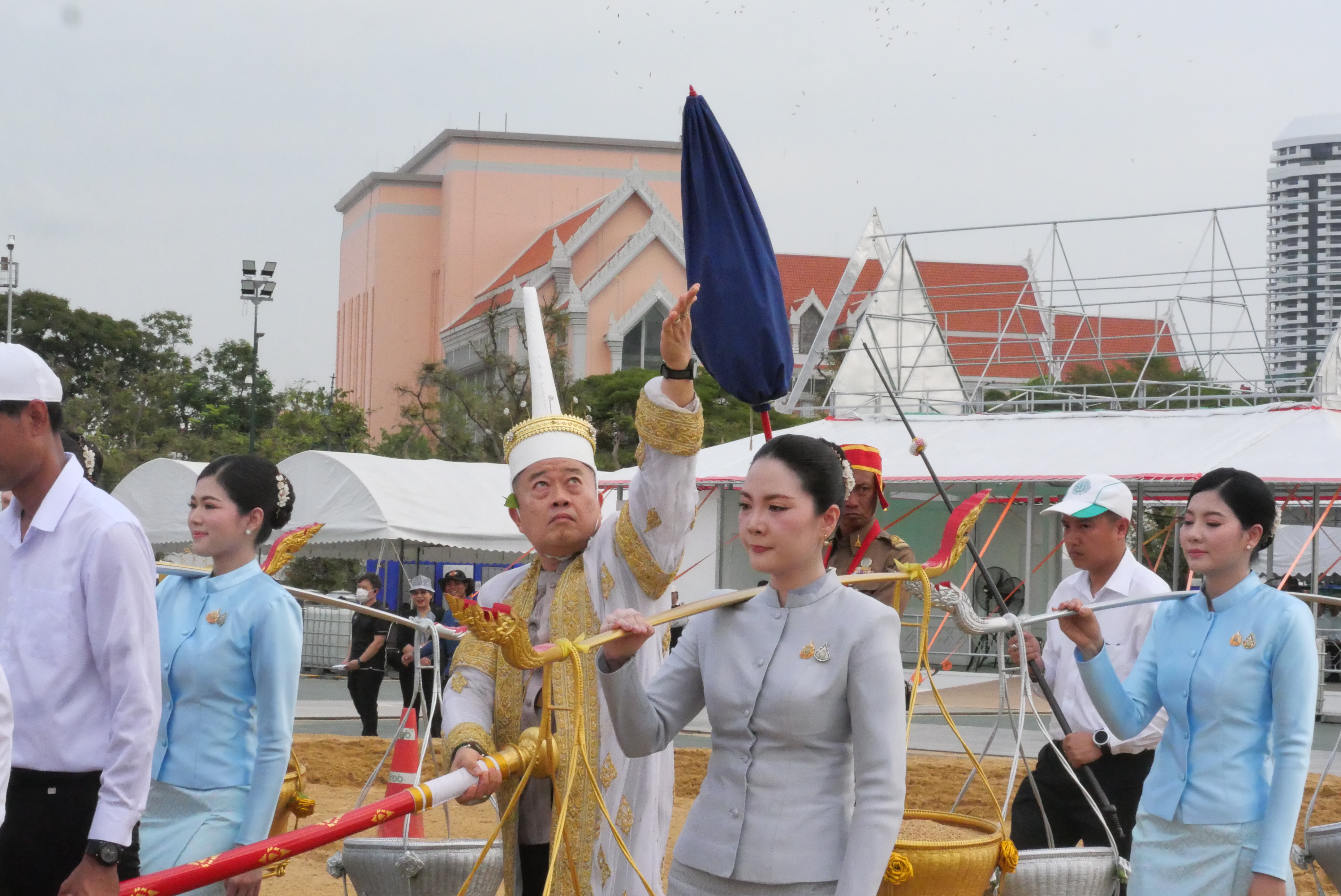 title - ส.ป.ก. ร่วมซ้อมย่อย ครั้งที่ 2 พระราชพิธีพืชมงคลจรดพระนังคัลแรกนาขวัญ ประจำปีพุทธศักราช 2569
